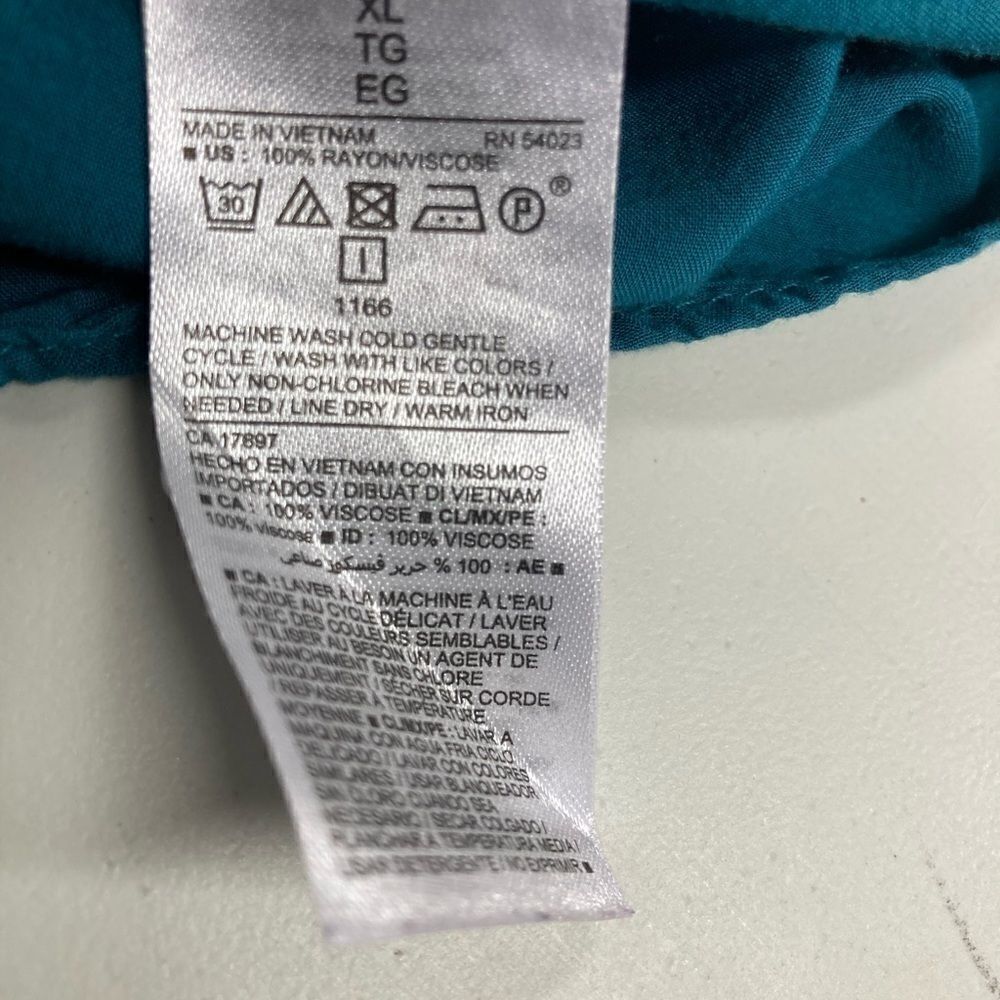 ‎OLD NAVY, Women’s teal top, XXL/TG/EG - Picture 8 of 10